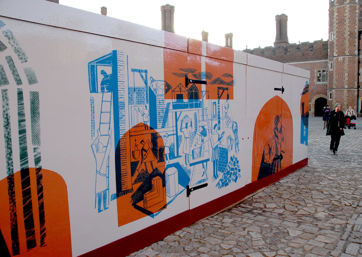 Hampton Court Historical Hoardings - Image 2