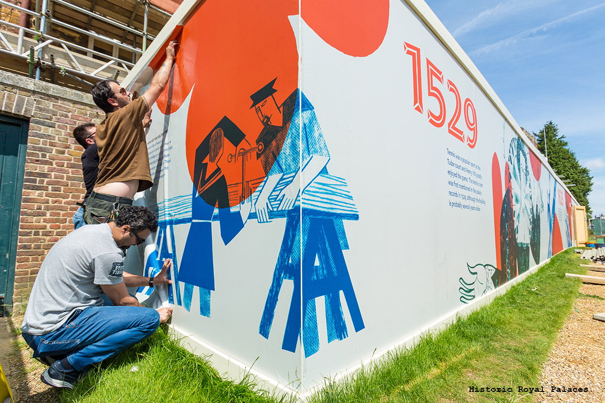 Hampton Court Historical Hoardings - Image 4