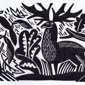 Seasonal Vignette - Stag